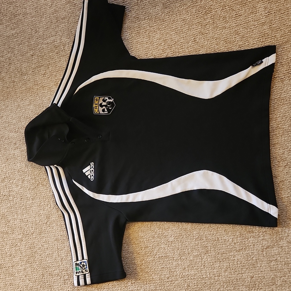 Adidas Vintage Columbus Crew MLS Polo